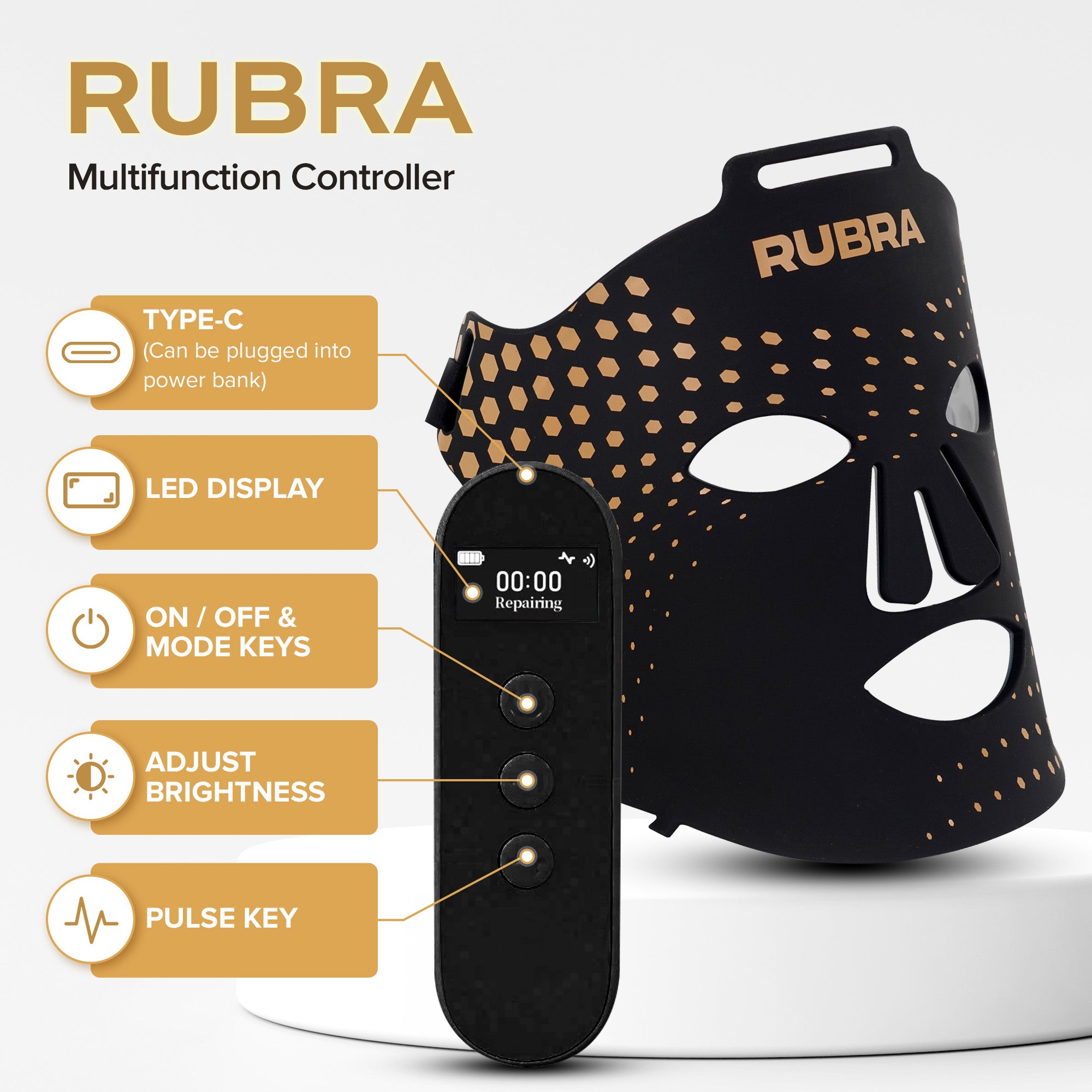 Red Light Therapy Mask for Face