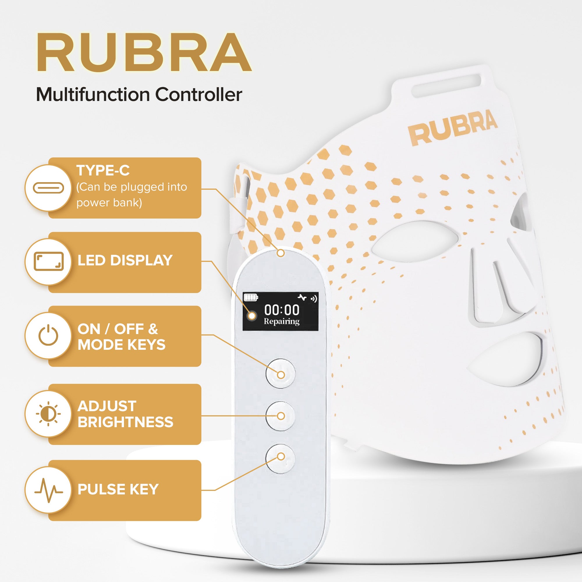 Red Light Therapy Mask for Face